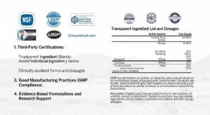 4 things to look for in a reputable supplement manufacturer