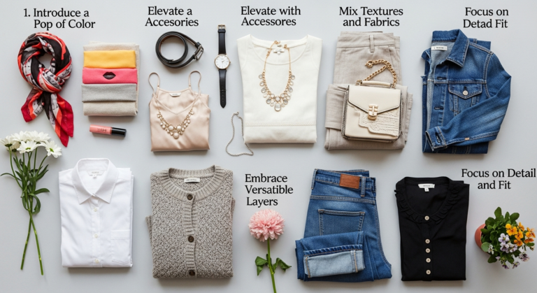 5 quick and easy ways to upgrade your wardrobe