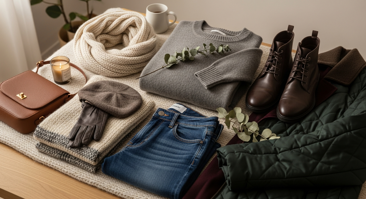 Gearing up for winter what you need in your closet illustration