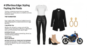how to style leather pants 2026