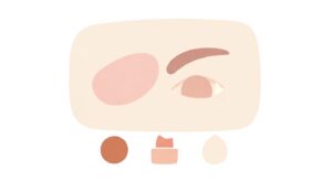 beginner's guide to makeup application &mdash; featured illustration