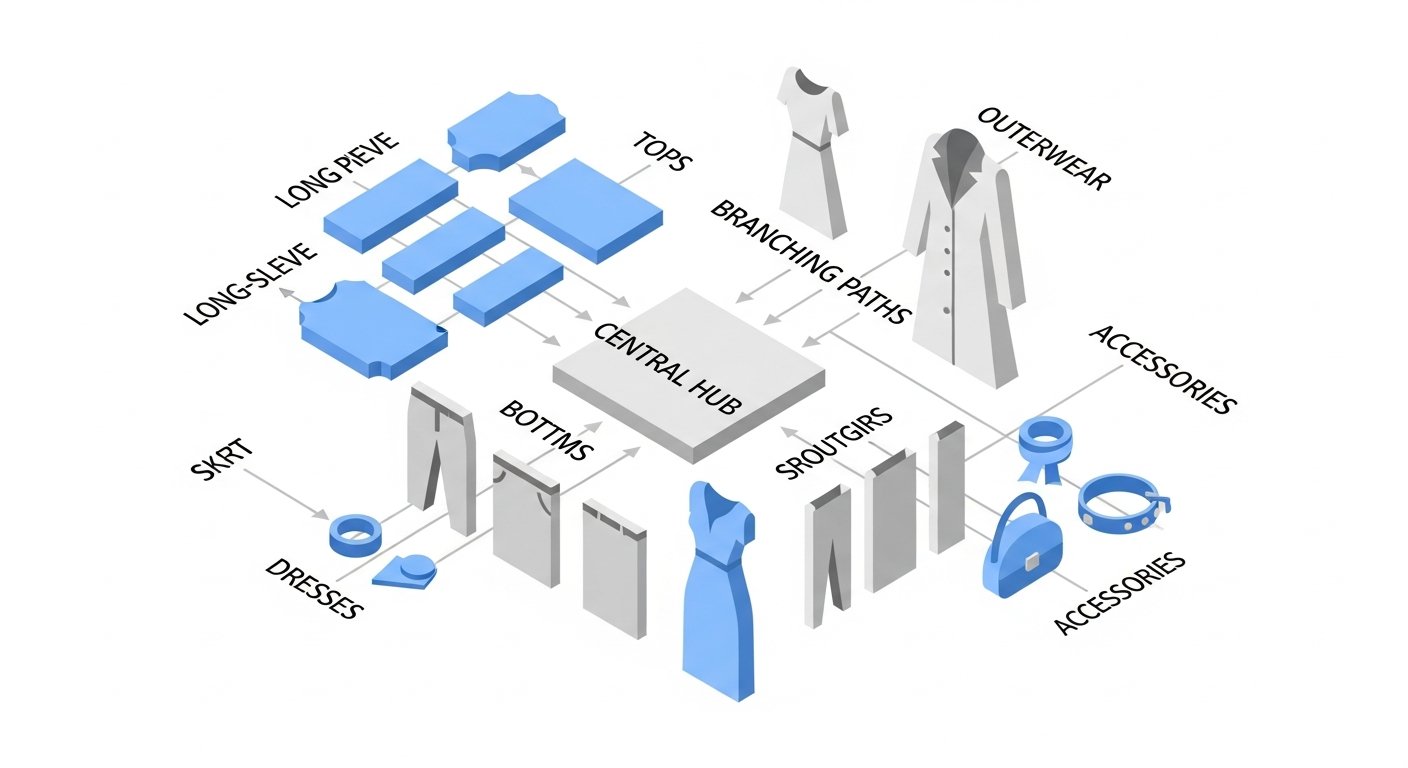 capsule wardrobe essentials - infographic 4 illustration