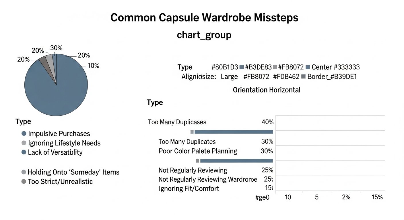 capsule wardrobe mistakes - chart 6 illustration