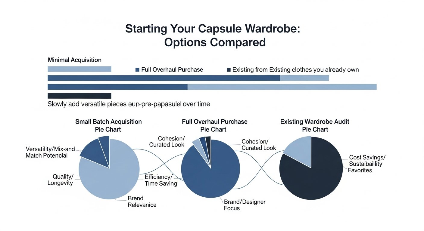 how to start a capsule wardrobe - chart 6 illustration