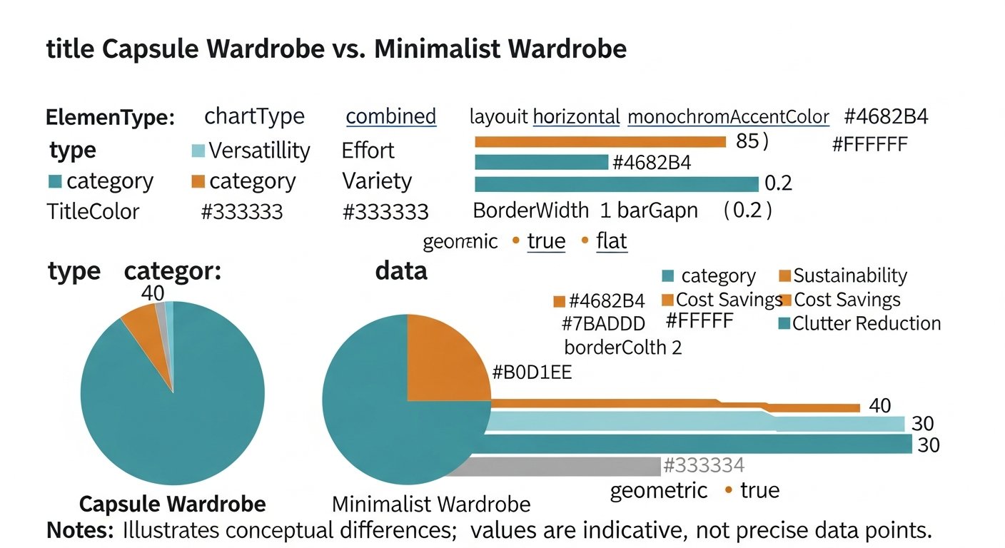 why have a capsule wardrobe - chart 6 illustration